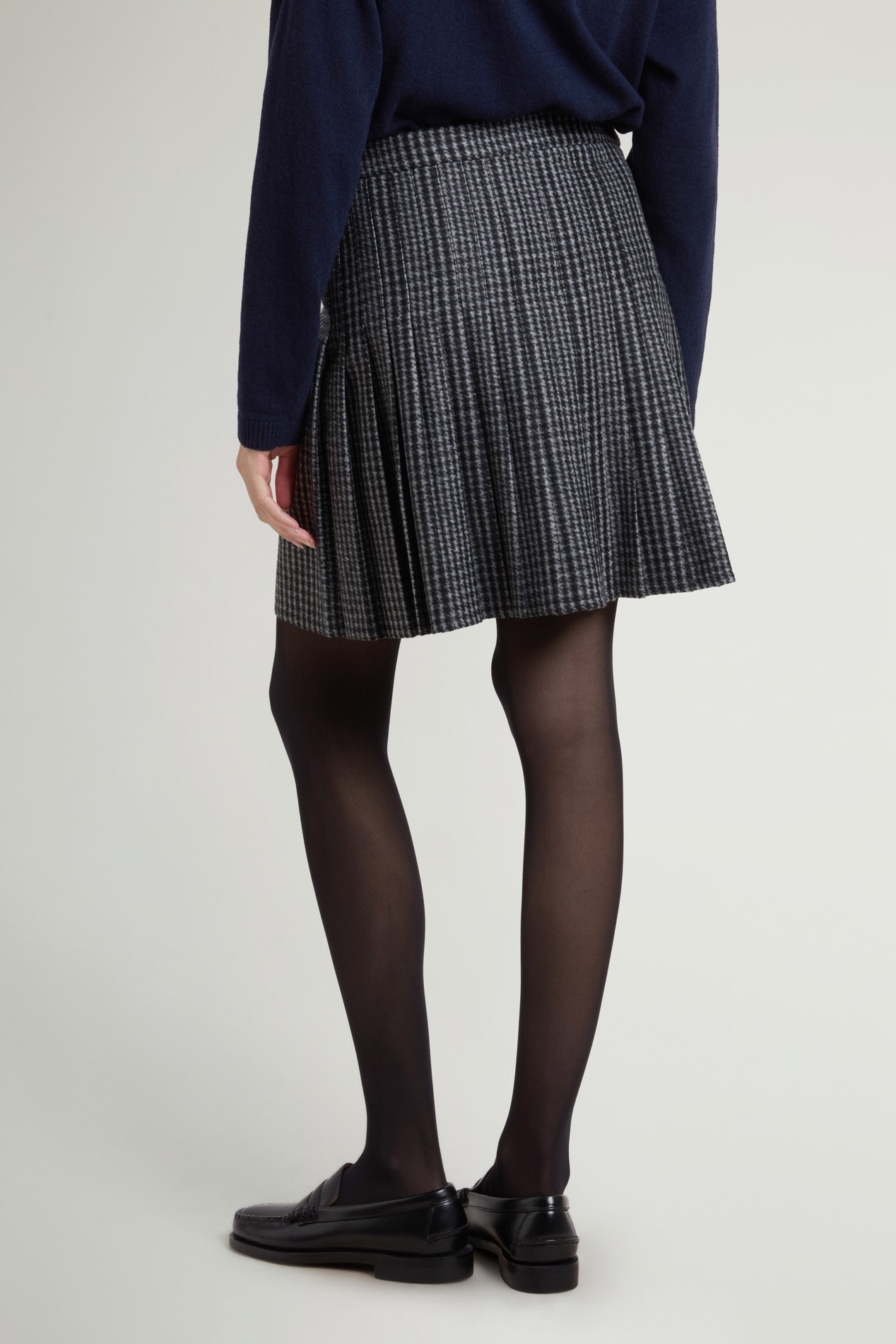 CHECK FLANNEL SKIRT White photo 3 | Woolrich