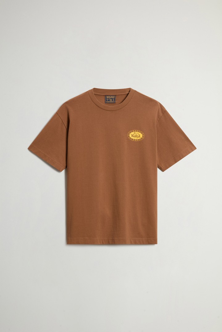 HEAVY JERSEY GRAPHIC T-SHIRT Bruin photo 5 | Woolrich