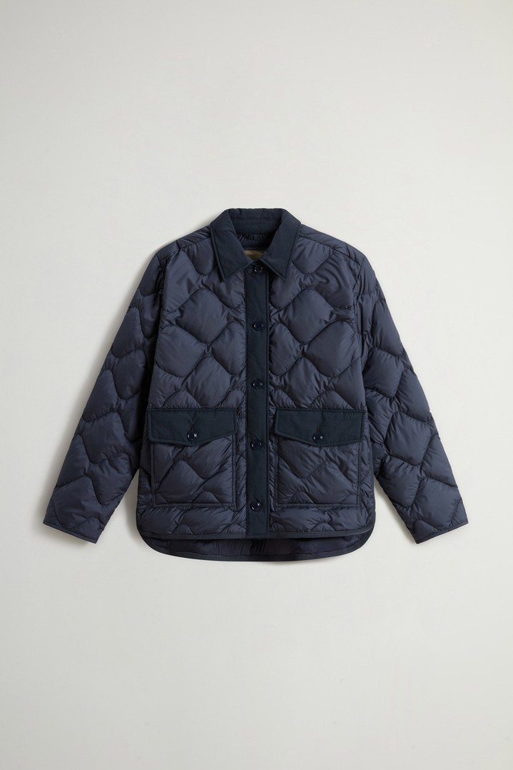 Microfiber Heritage Jacket Blue photo 5 | Woolrich