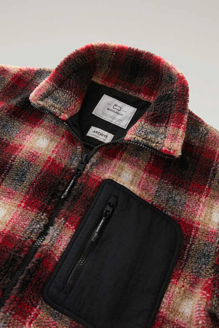 Sweatshirt in Sherpa Wool Blend Red photo 2 | Woolrich