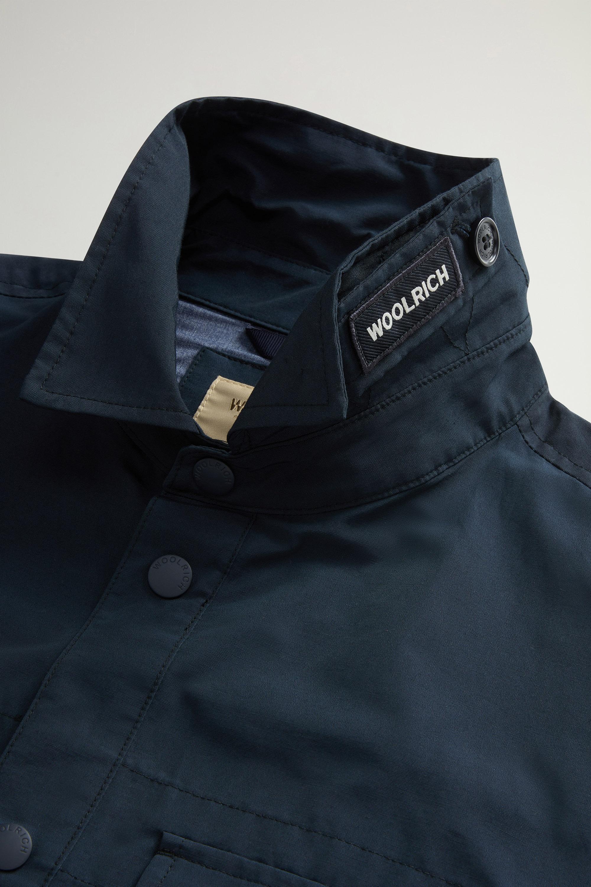 Giacca a camicia in Light Ramar Blu photo 7 | Woolrich