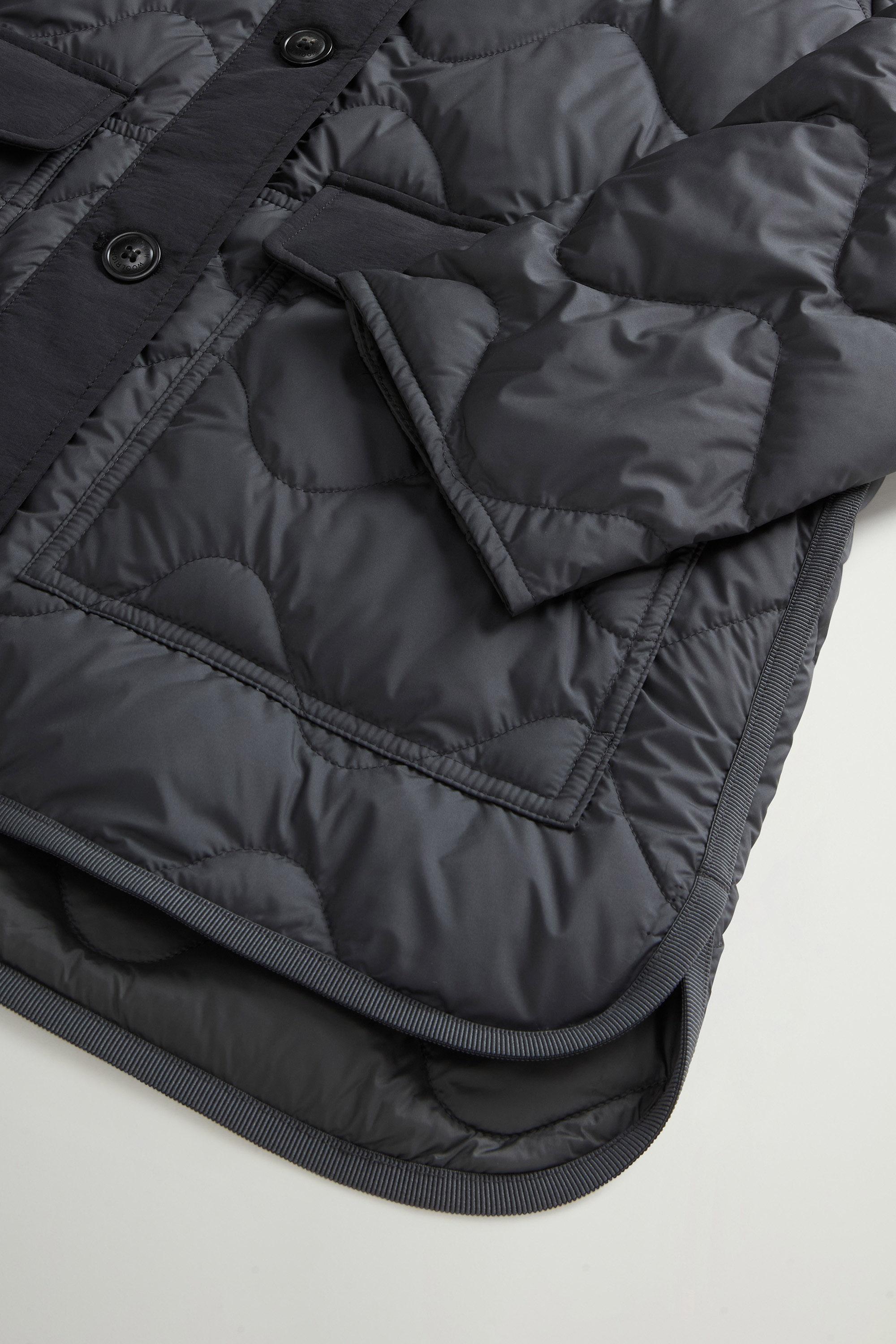Heritage Steppjacke aus Mikrofaser Grau photo 7 | Woolrich