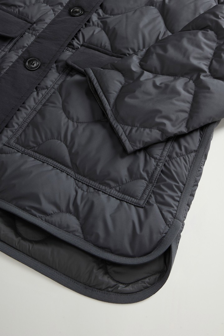 Heritage Steppjacke aus Mikrofaser Grau photo 7 | Woolrich