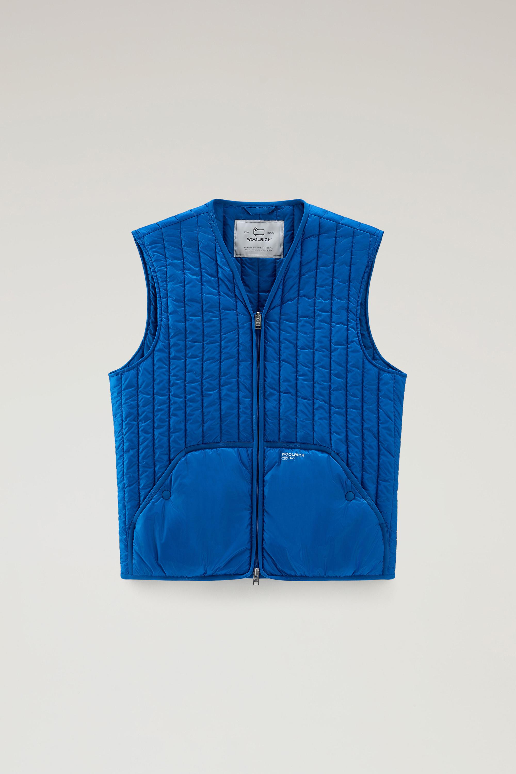 Quilted Vest in Recycled Pertex Quantum Blue photo 1 | Woolrich