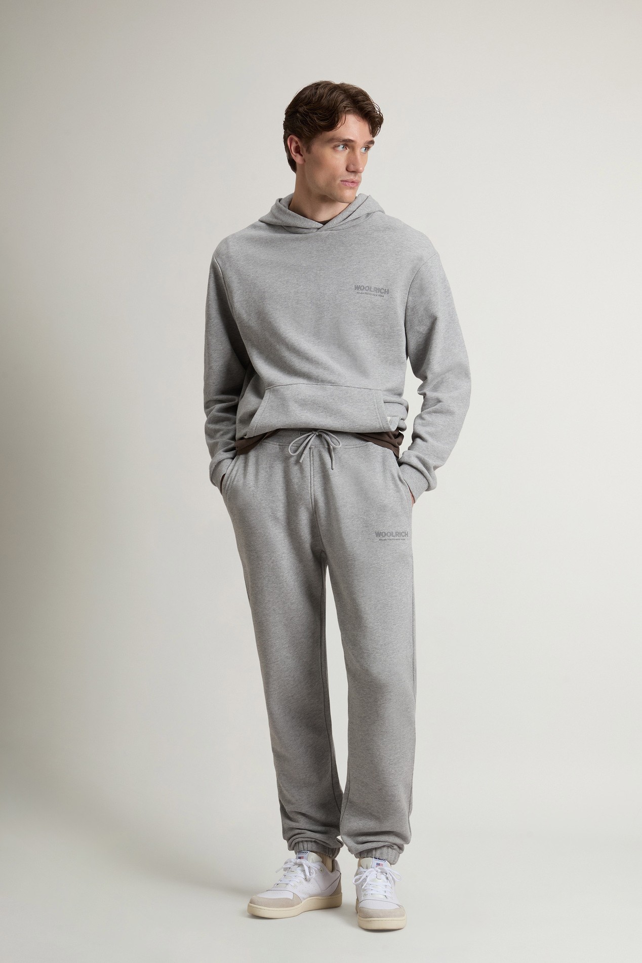 FLEECE SWEATPANT Gray photo 1 | Woolrich