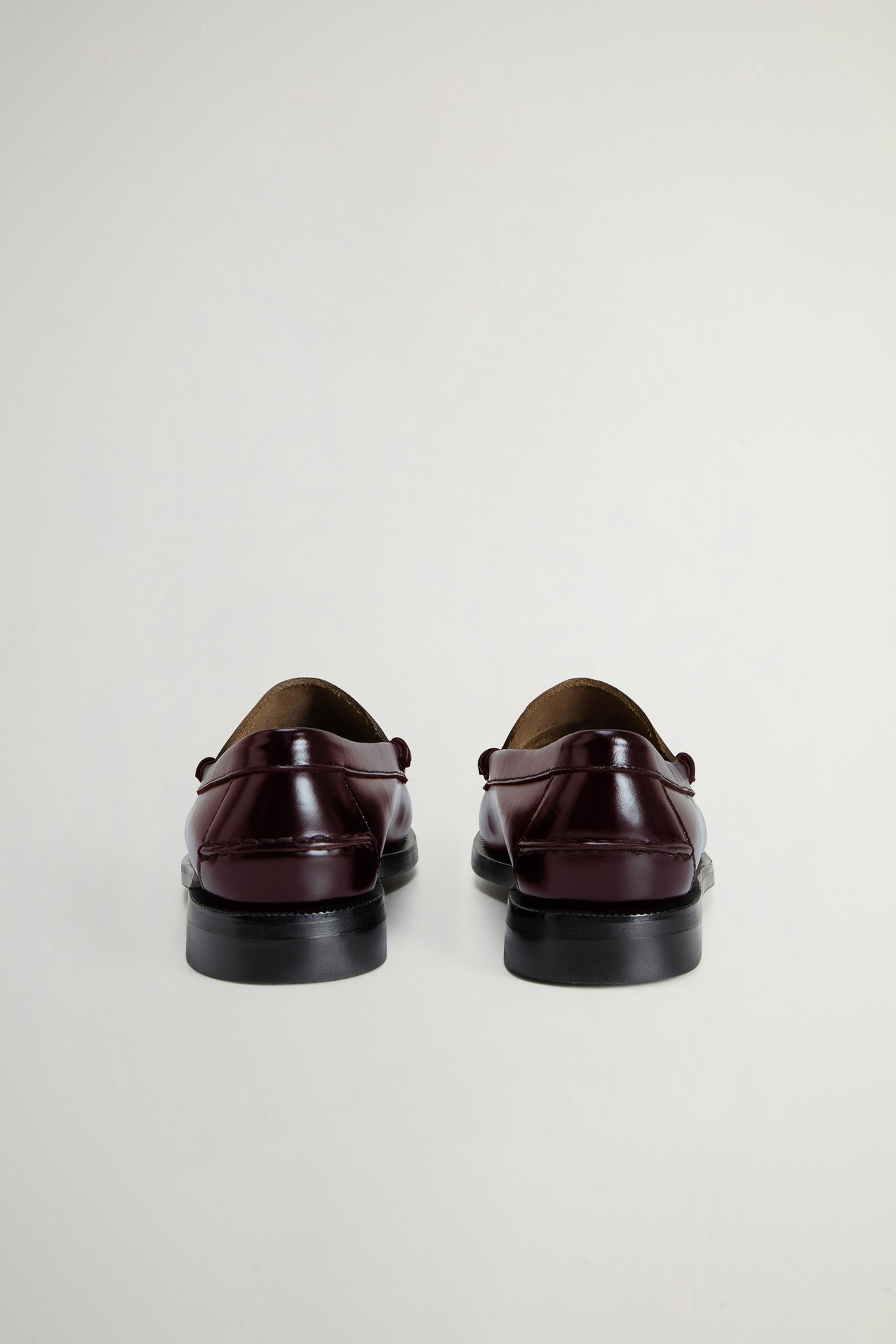 Dan Classic Mokassin Sebago x Woolrich aus Glattleder Braun photo 3 | Woolrich