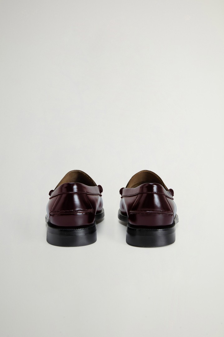 Dan Classic Mokassin Sebago x Woolrich aus Glattleder Braun photo 3 | Woolrich