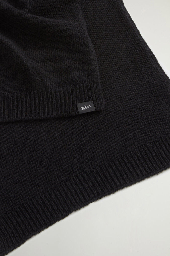 Scarf in Wool Blend Black photo 4 | Woolrich