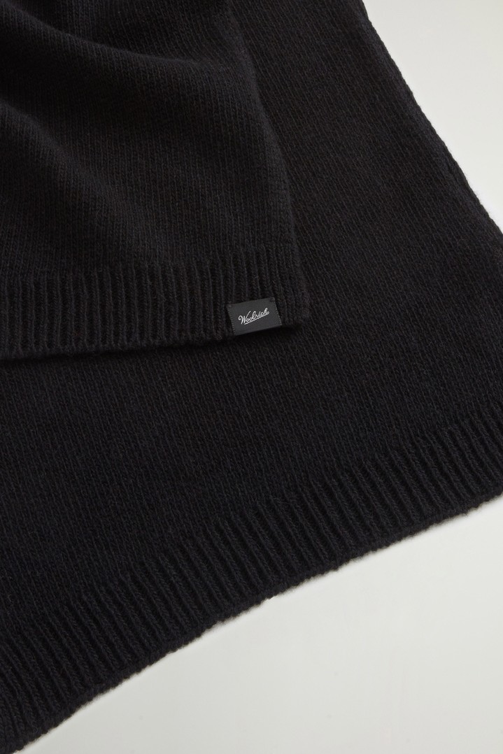 Scarf in Wool Blend Black photo 7 | Woolrich