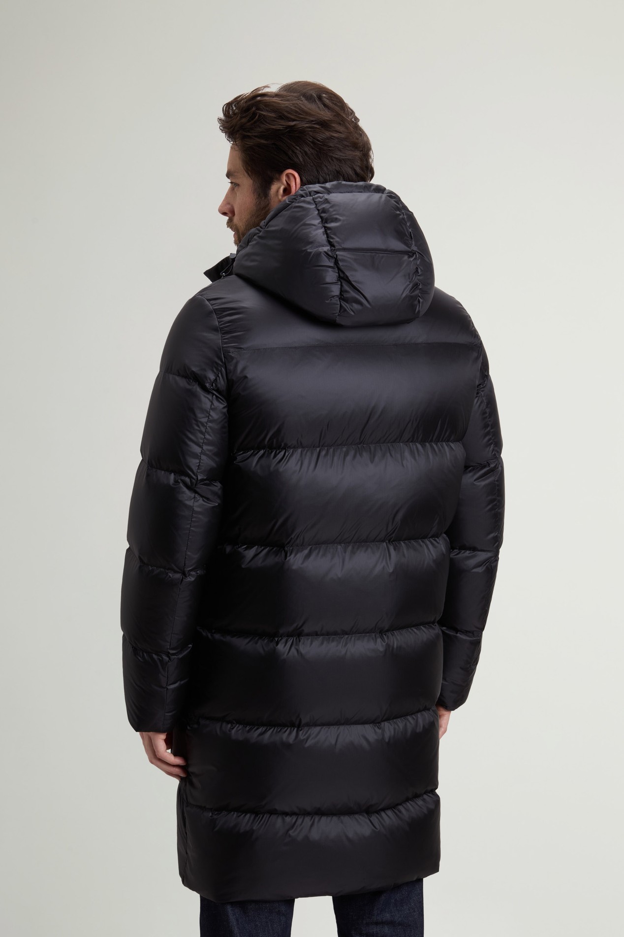PERTEX LONG PUFFER Black photo 3 | Woolrich