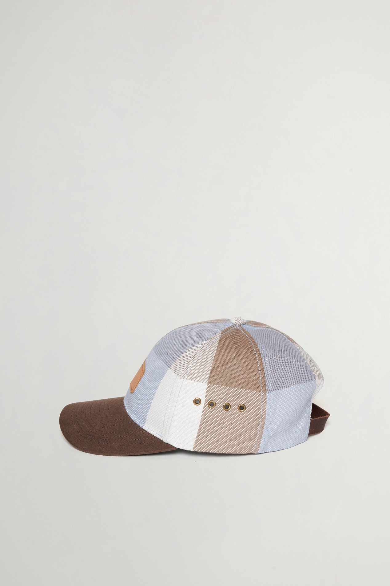 BUFFALO CHECK FIELD CAP Blue photo 2 | Woolrich