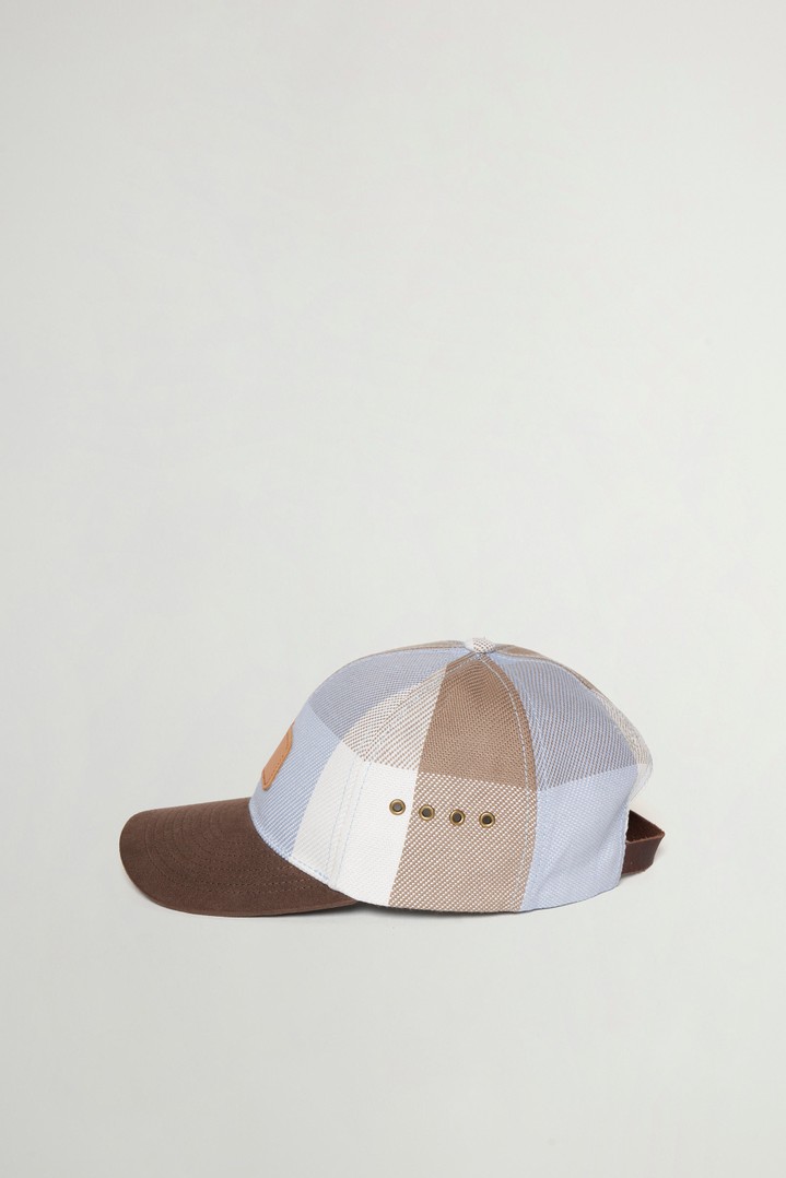 BUFFALO CHECK FIELD CAP Blue photo 2 | Woolrich
