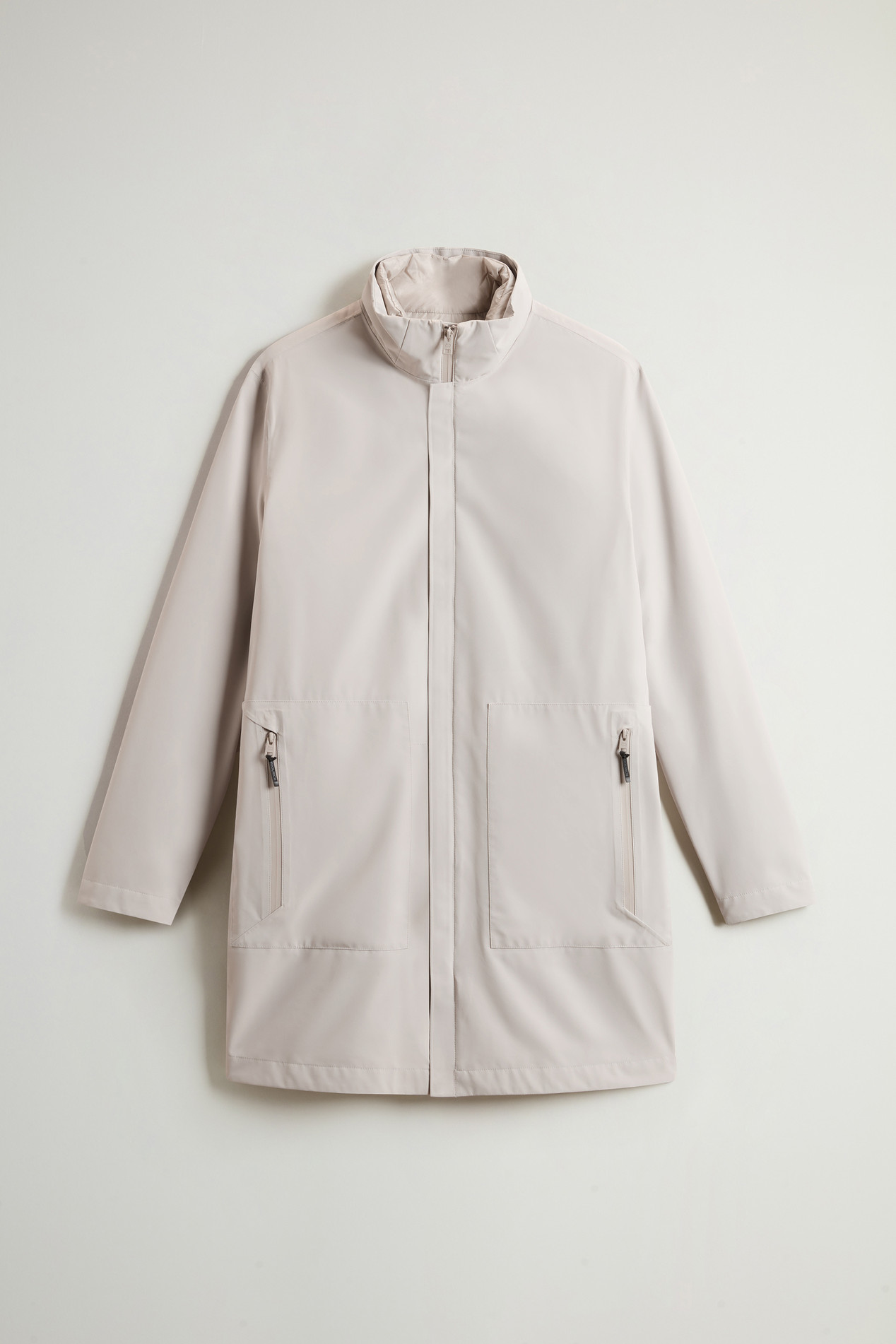 2-In-1 Jacket in Two-Layered Fabric Gray photo 1 | Woolrich