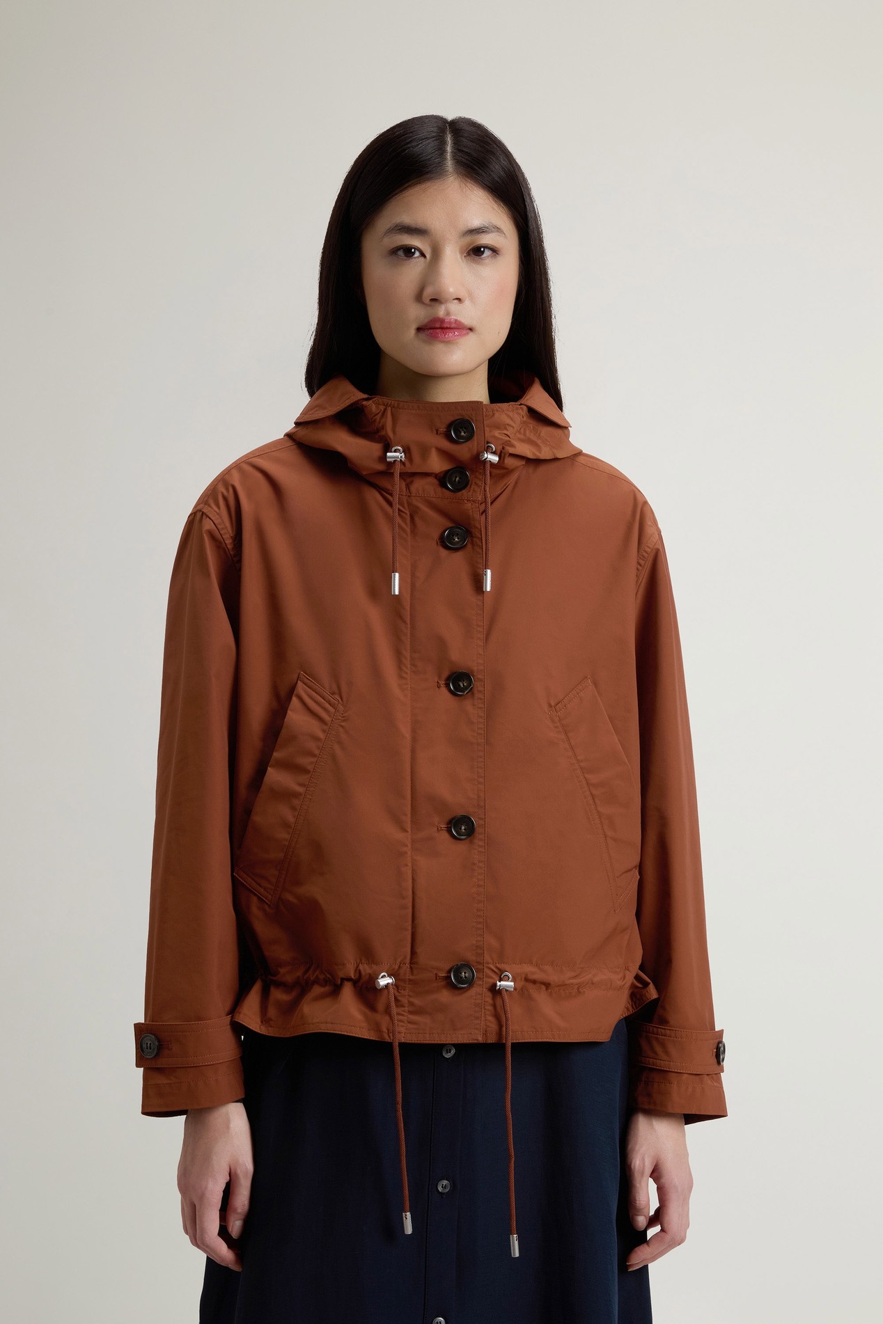 Short Urban Touch Parka Brown photo 1 | Woolrich