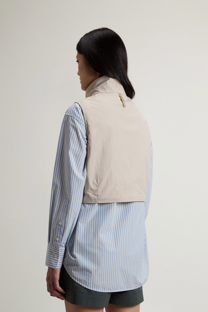 Vest in Nylon Beige photo 3 | Woolrich
