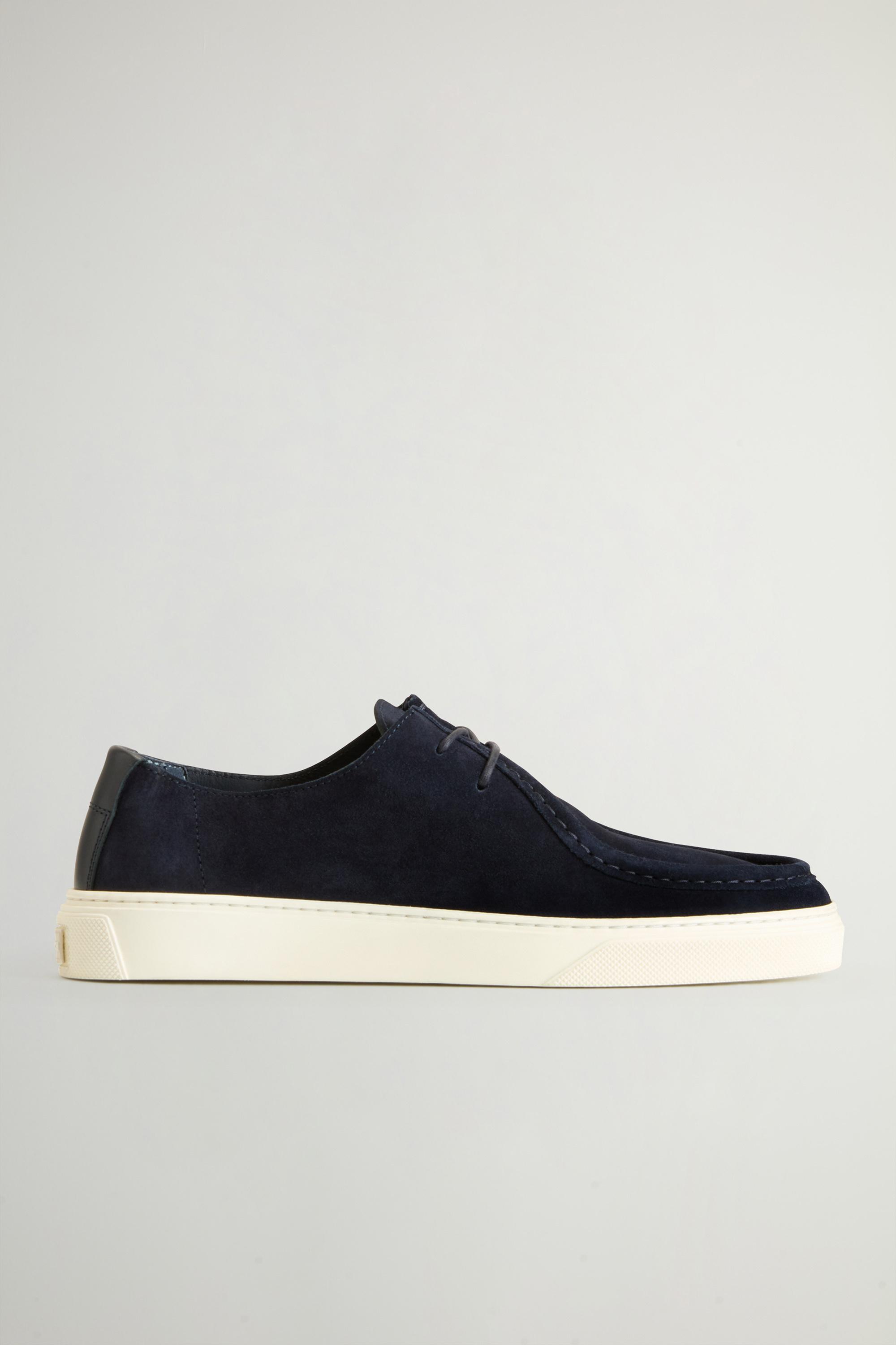 Upland Suede Lace-Up Shoes Blue photo 1 | Woolrich