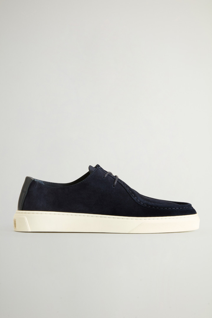 Upland Suede Lace-Up Shoes Blue photo 1 | Woolrich