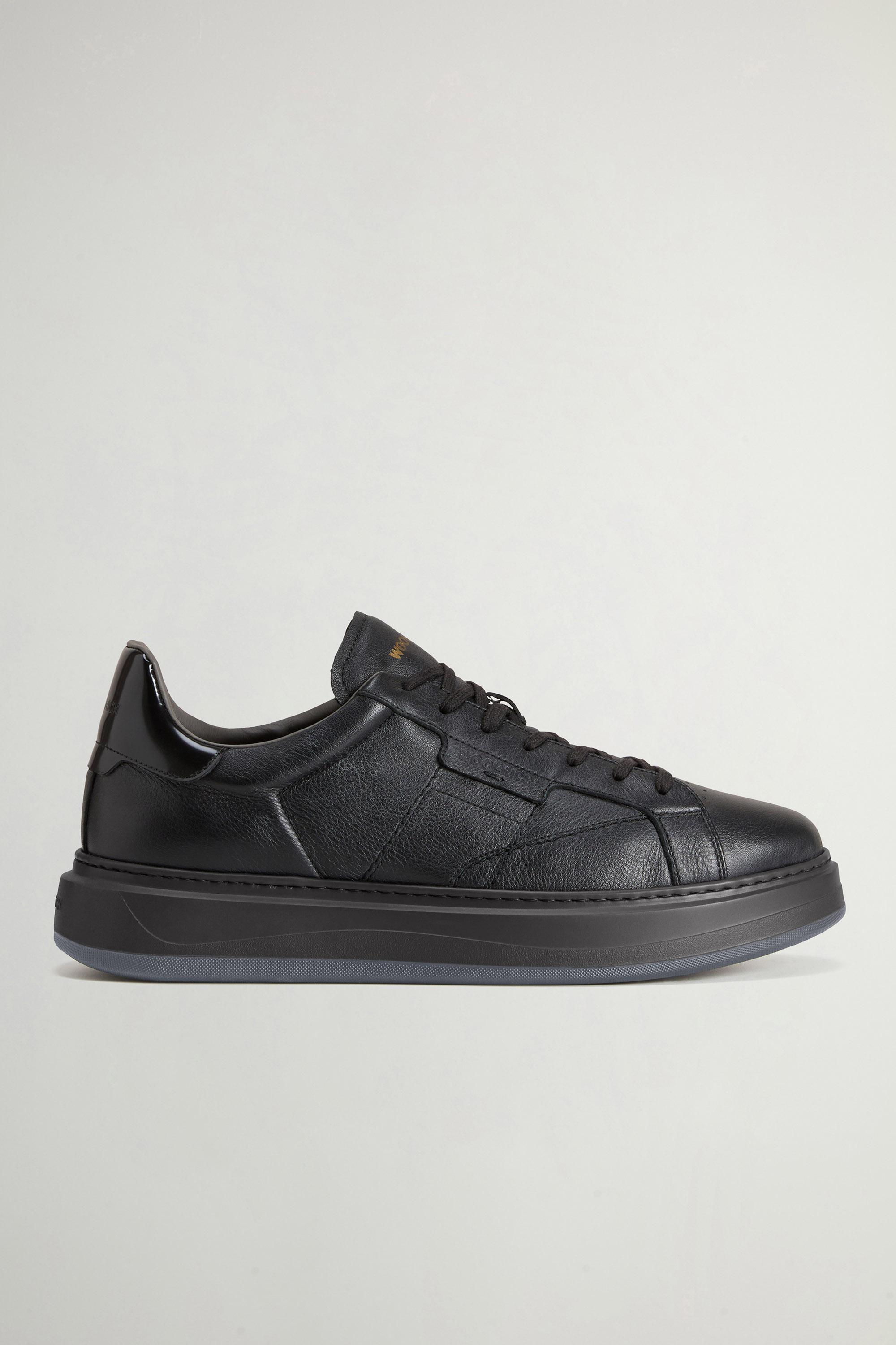 Arrow Sneakers aus Kalbsleder Schwarz photo 1 | Woolrich