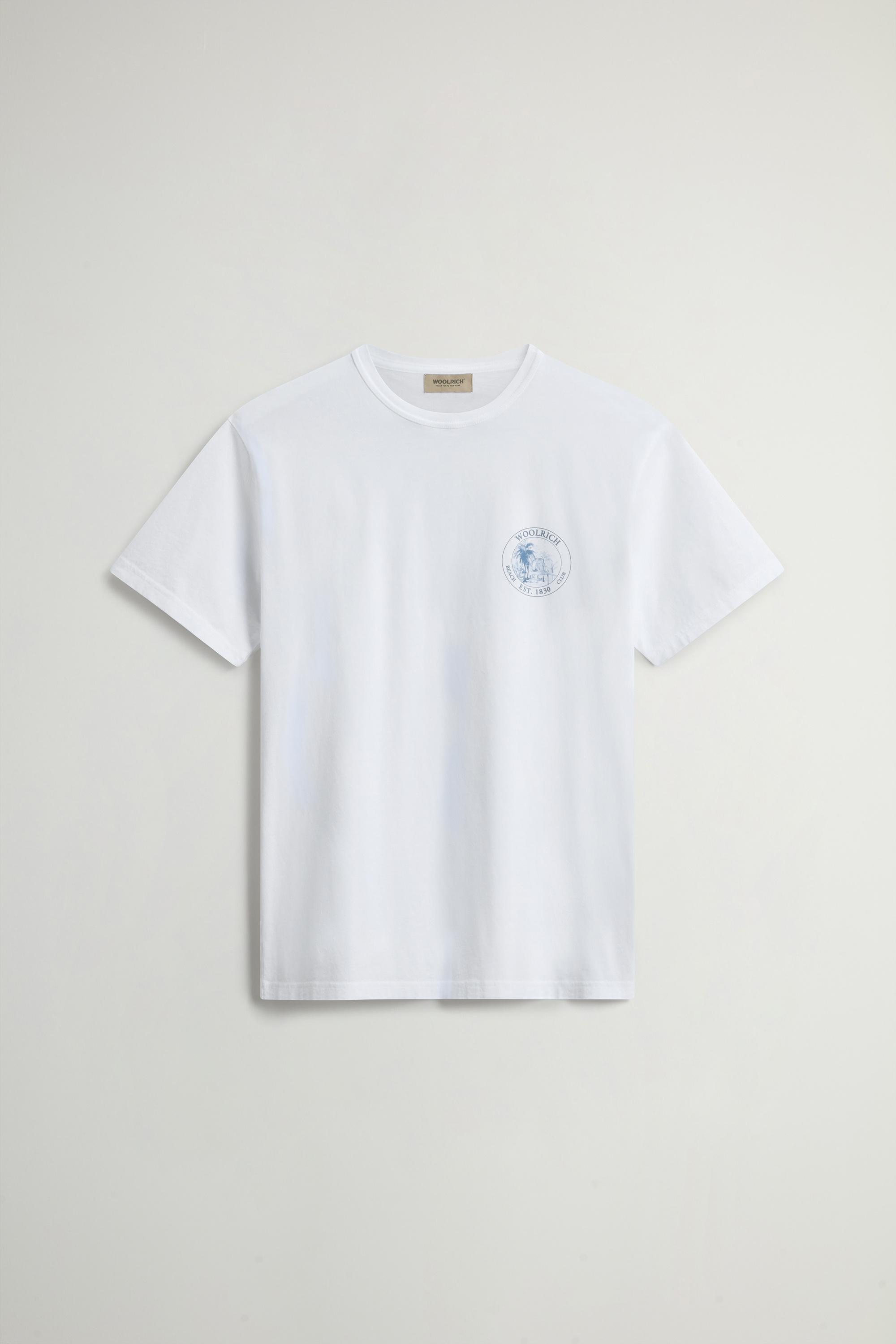 Pure Cotton T-shirt White photo 1 | Woolrich