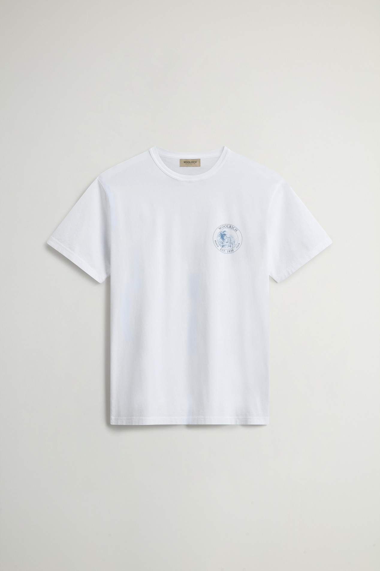 Pure Cotton T-shirt White photo 1 | Woolrich