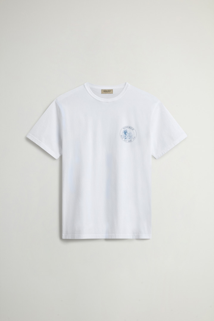 Pure Cotton T-shirt White photo 1 | Woolrich