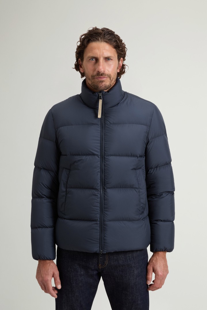 Daunenjacke Cloud aus Mikrofaser Blau photo 2 | Woolrich