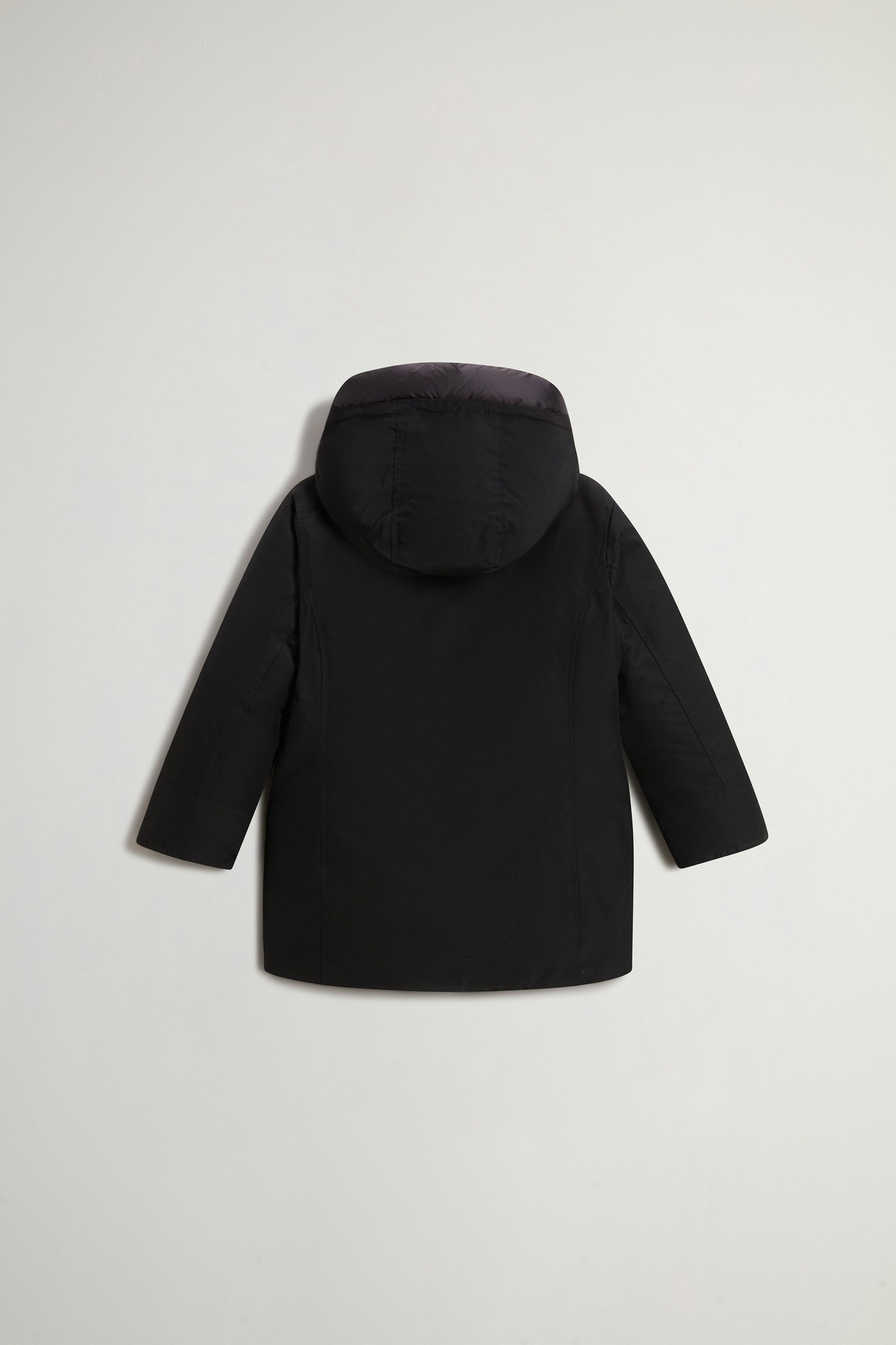 Girls' Arctic Parka Cloth in Ramar Black photo 2 | Woolrich