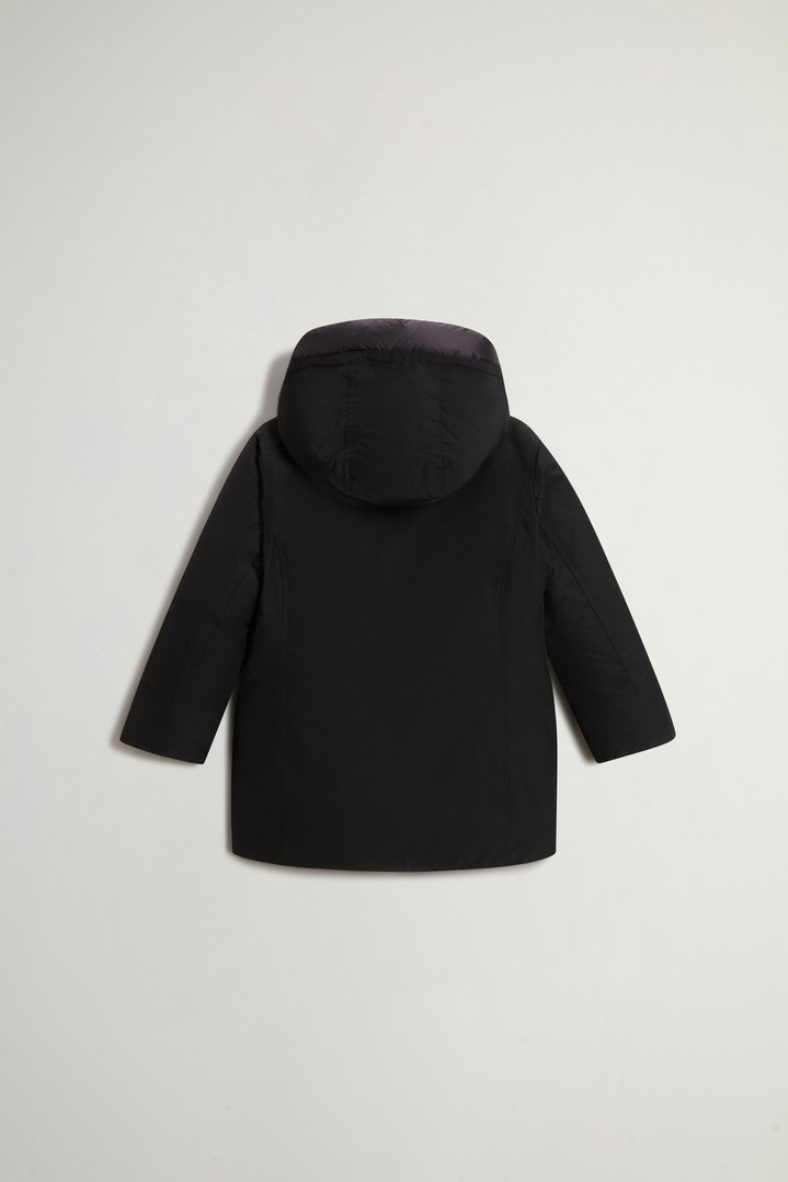 Girls' Arctic Parka Cloth in Ramar Black photo 2 | Woolrich