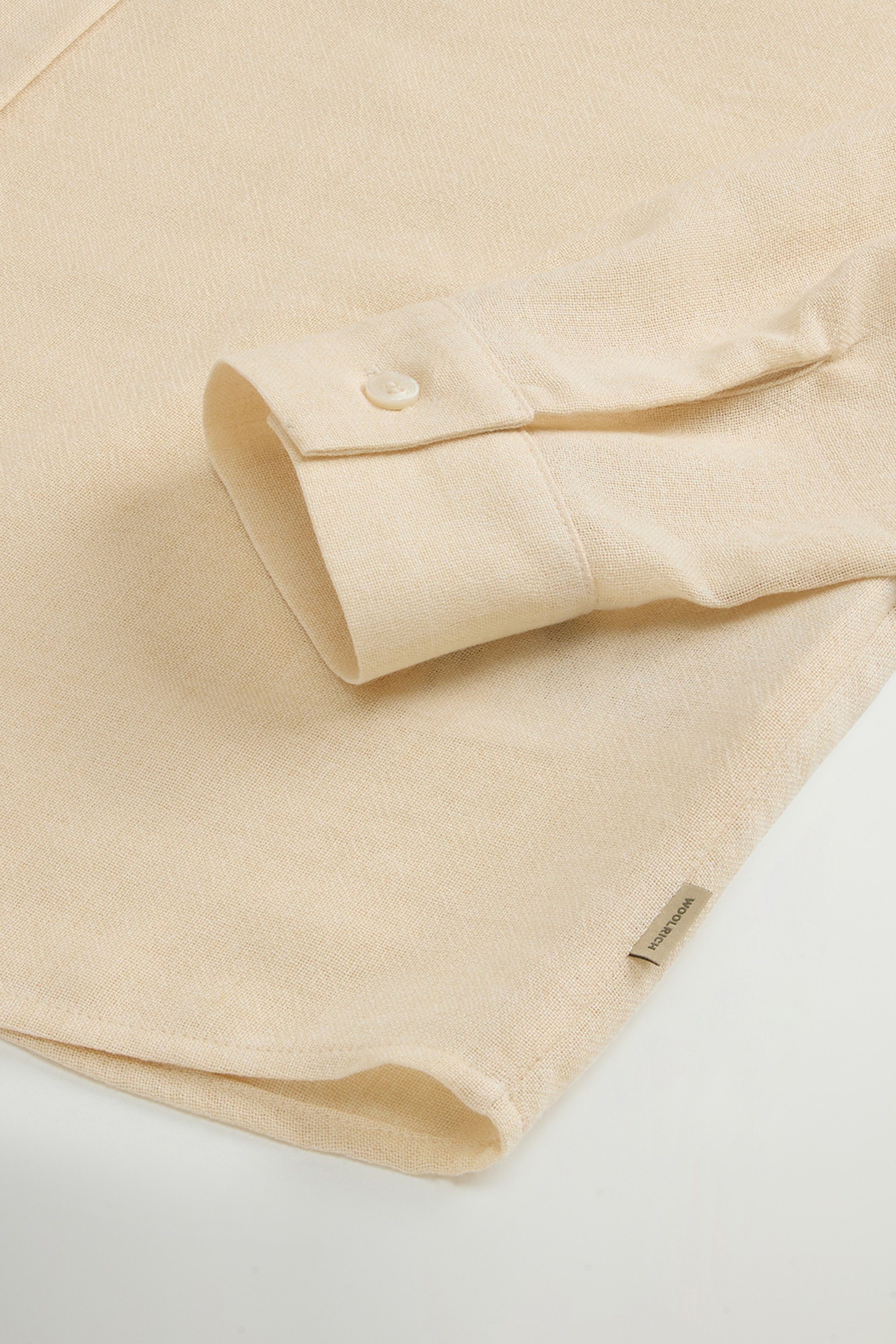 Shirt in Italian Brushed Fabric White photo 7 | Woolrich