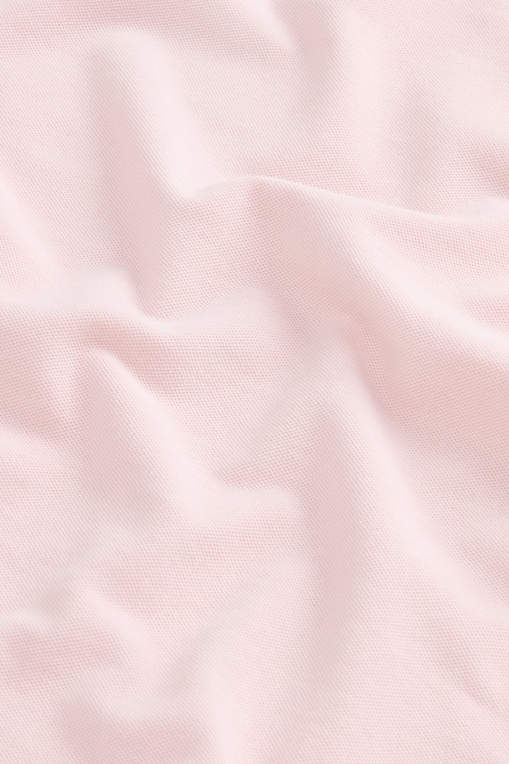 Mackinack Polo teint en pièce en sergé de coton stretch Rose photo 7 | Woolrich