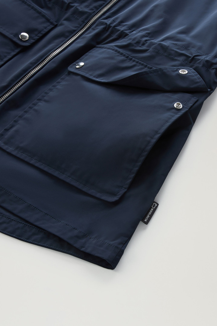 Summer Jacket in Urban Touch Blue photo 4 | Woolrich