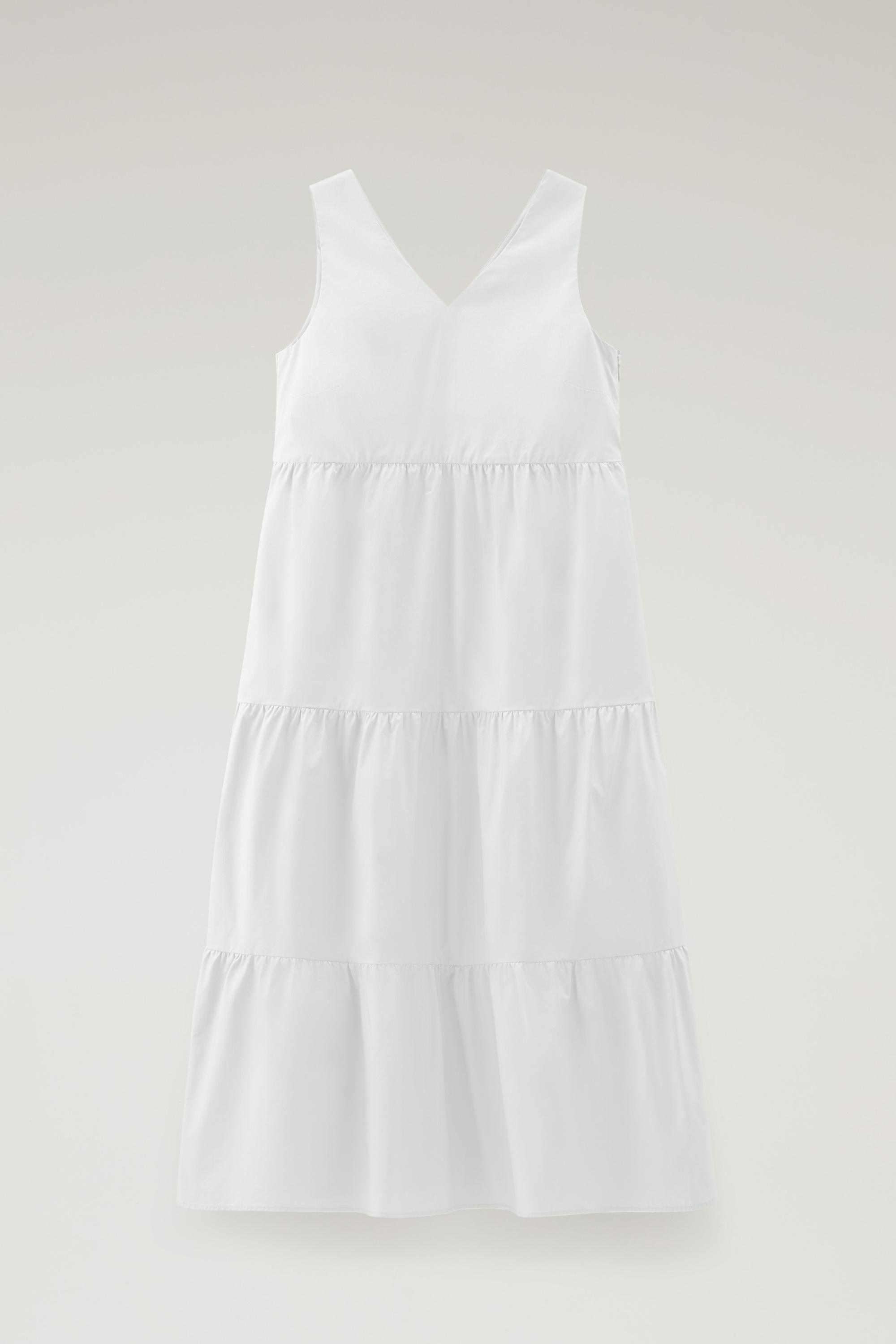Dress in Pure Cotton Poplin White photo 1 | Woolrich