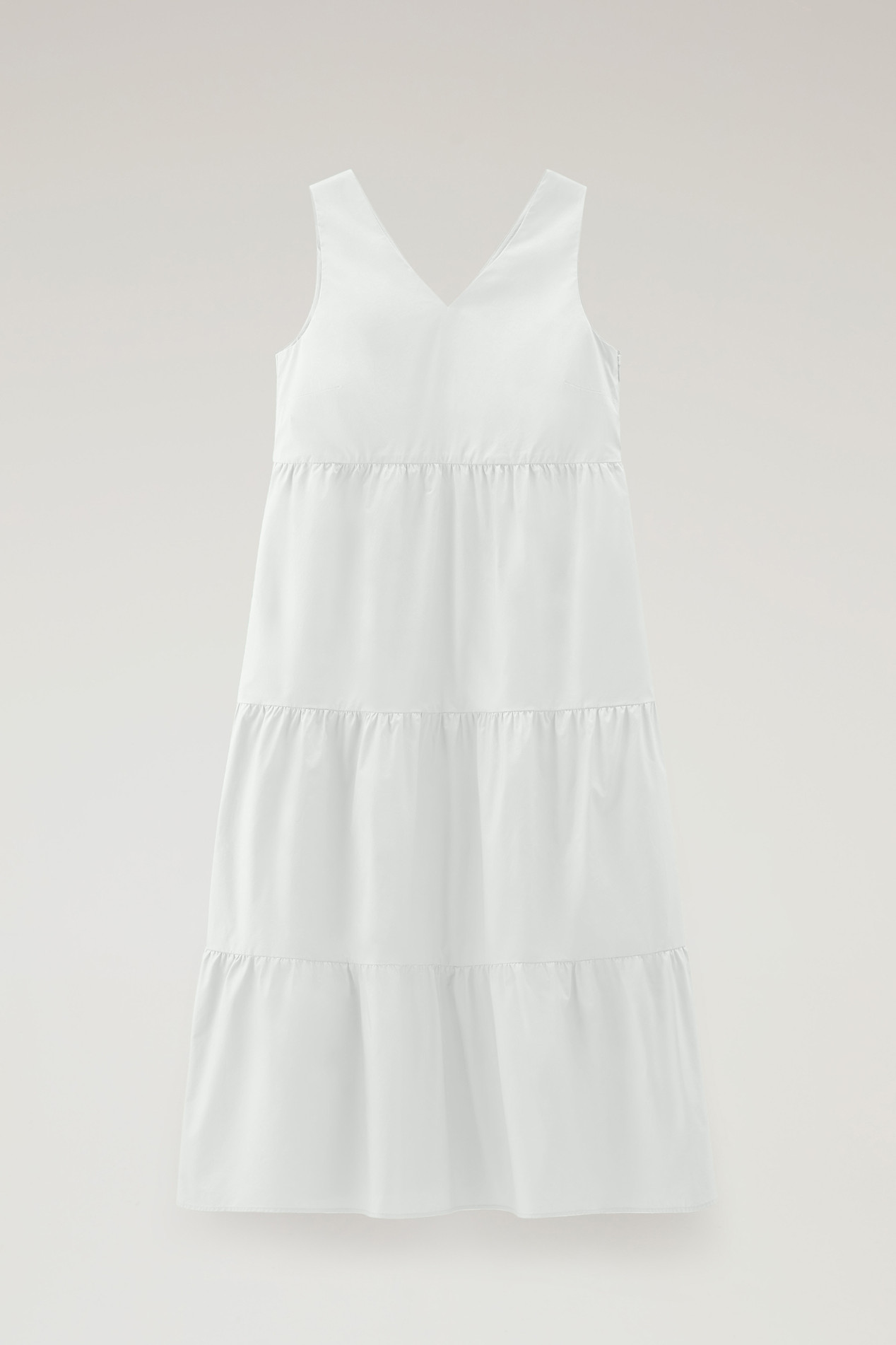 Dress in Pure Cotton Poplin White photo 1 | Woolrich