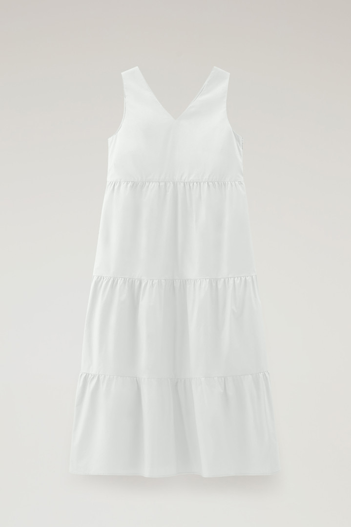 Dress in Pure Cotton Poplin White photo 1 | Woolrich