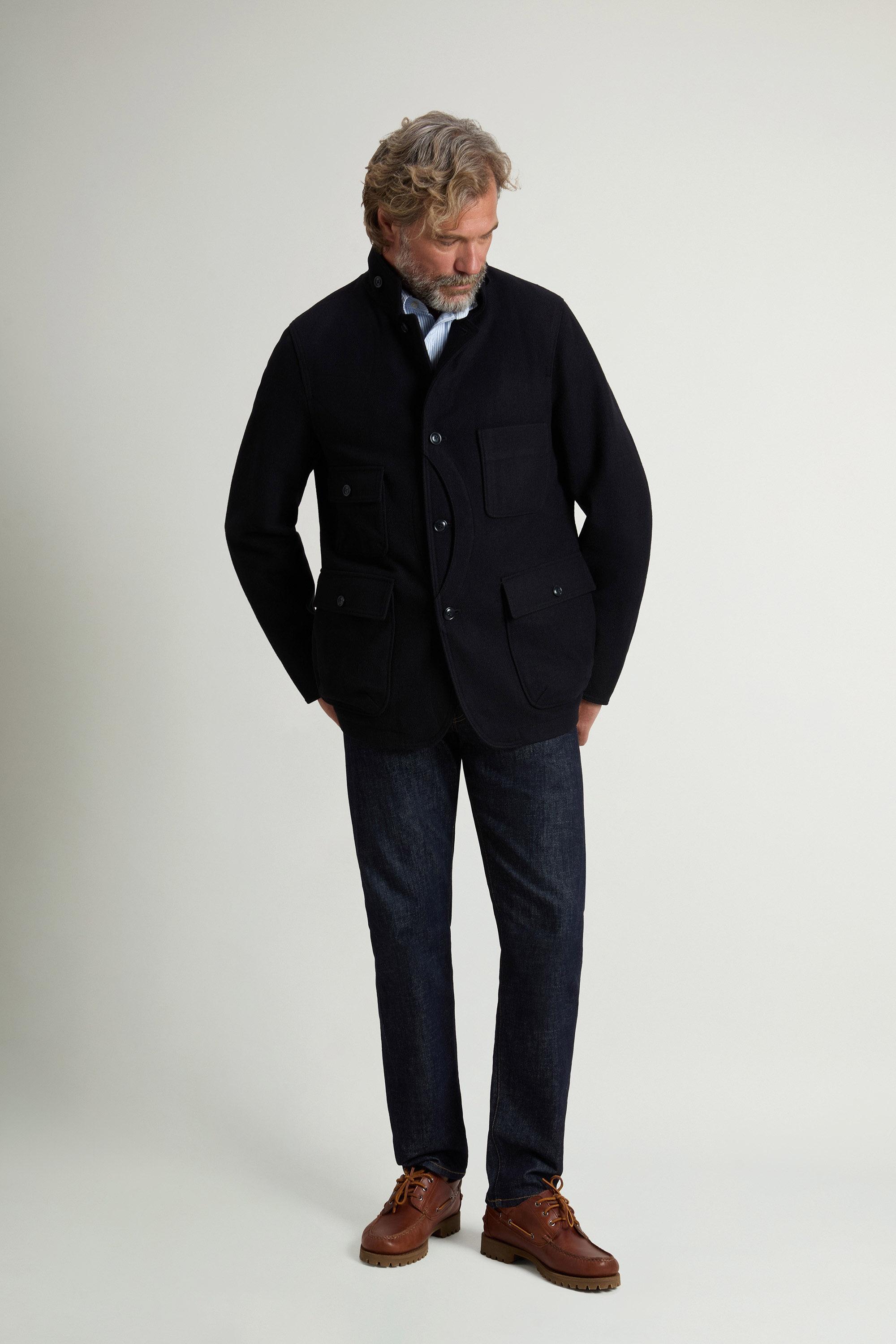 Upland Blazer in Wool Blend Blue photo 1 | Woolrich
