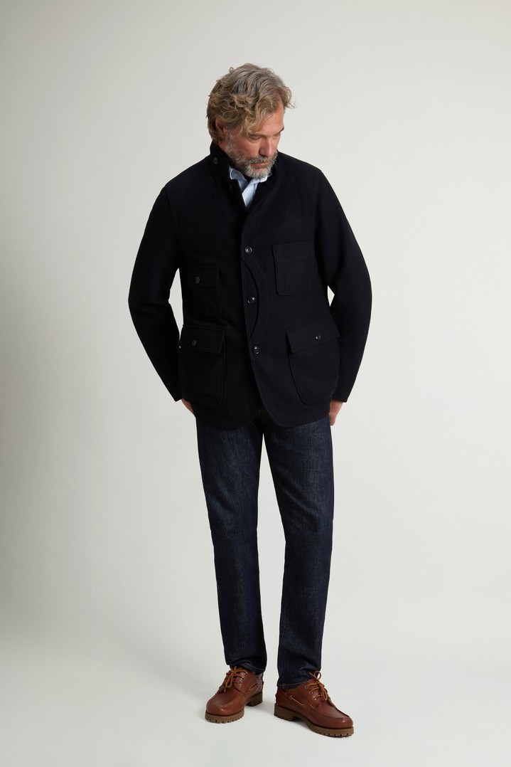 Upland Blazer in Wool Blend Blue photo 2 | Woolrich