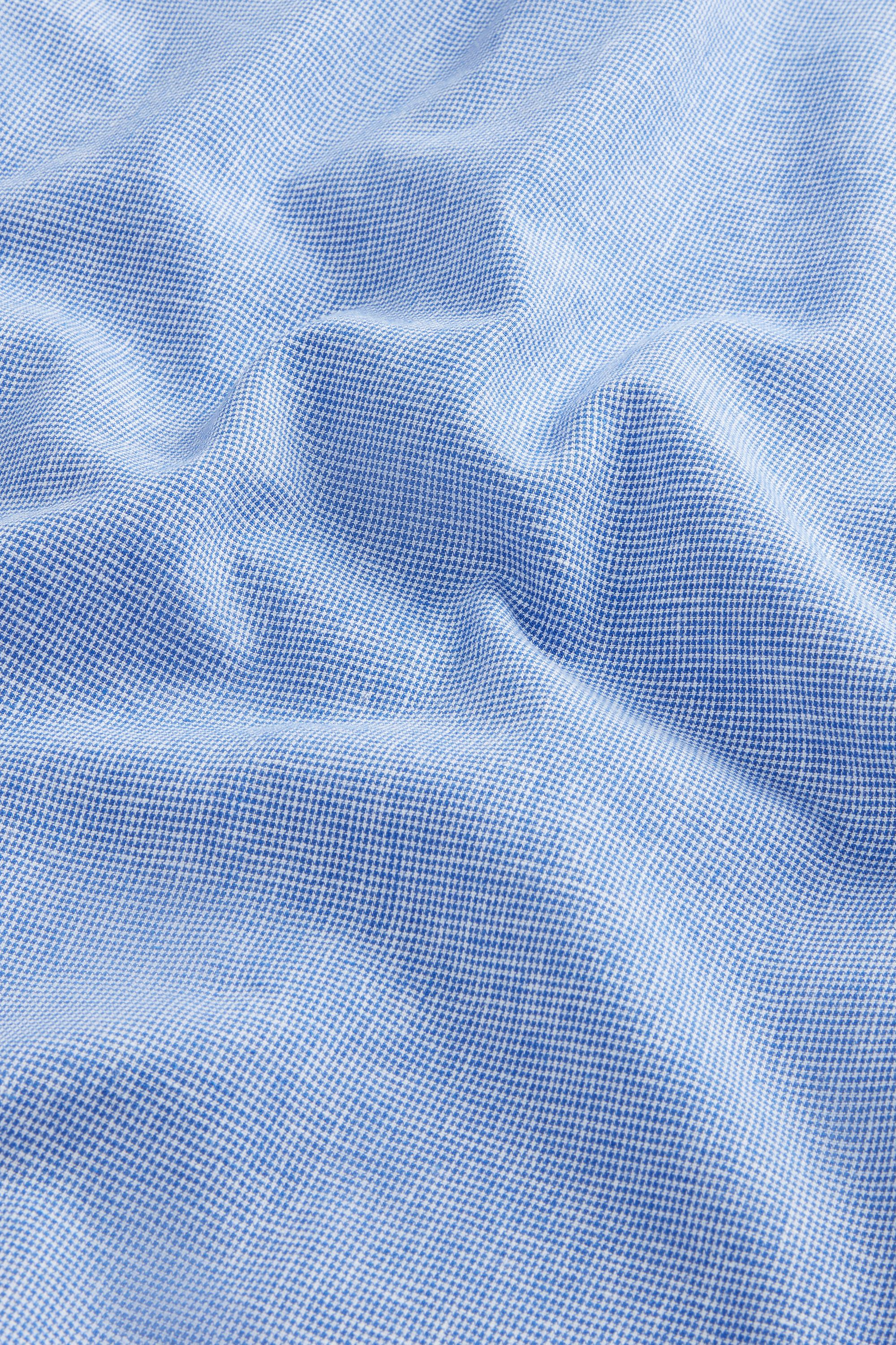 Linen- and Cotton-Blend Shirt Blue photo 9 | Woolrich