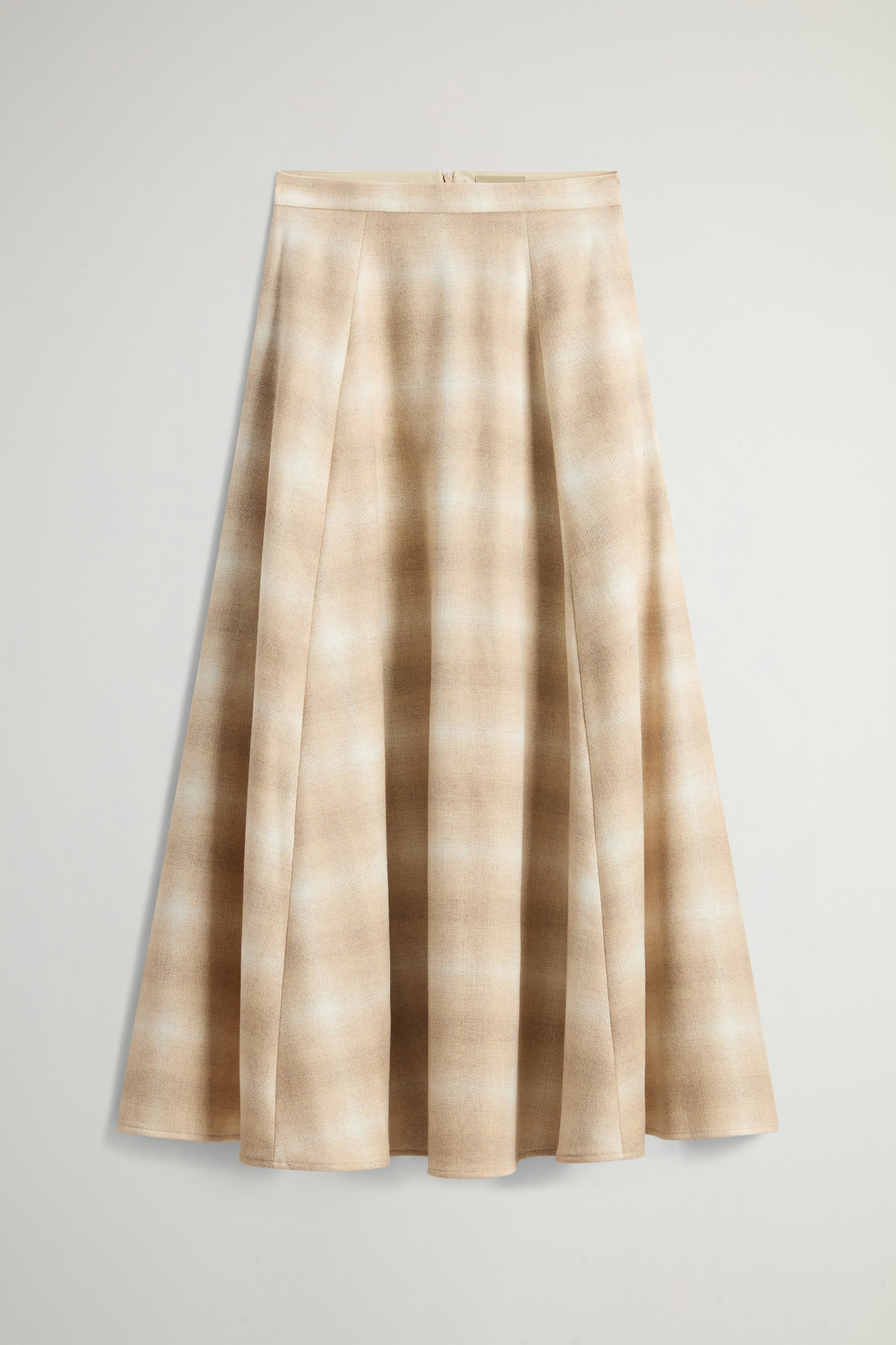 Skirt in Italian Wool Blend Beige photo 3 | Woolrich