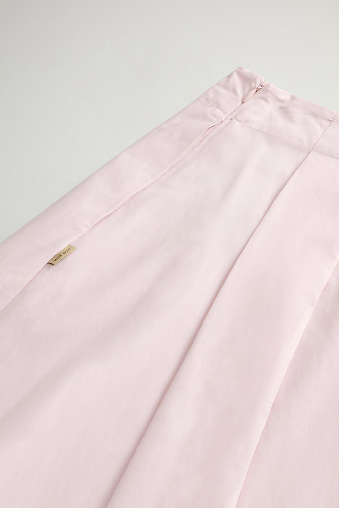 COTTON POPLIN SKIRT Pink photo 4 | Woolrich