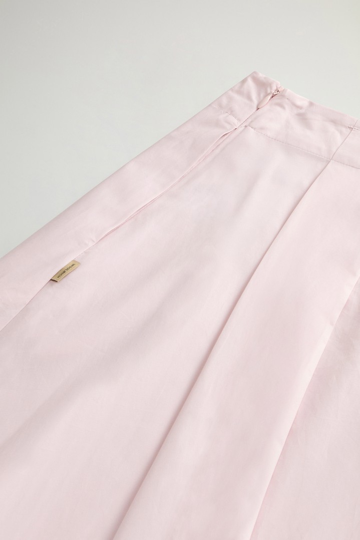 COTTON POPLIN SKIRT Pink photo 4 | Woolrich