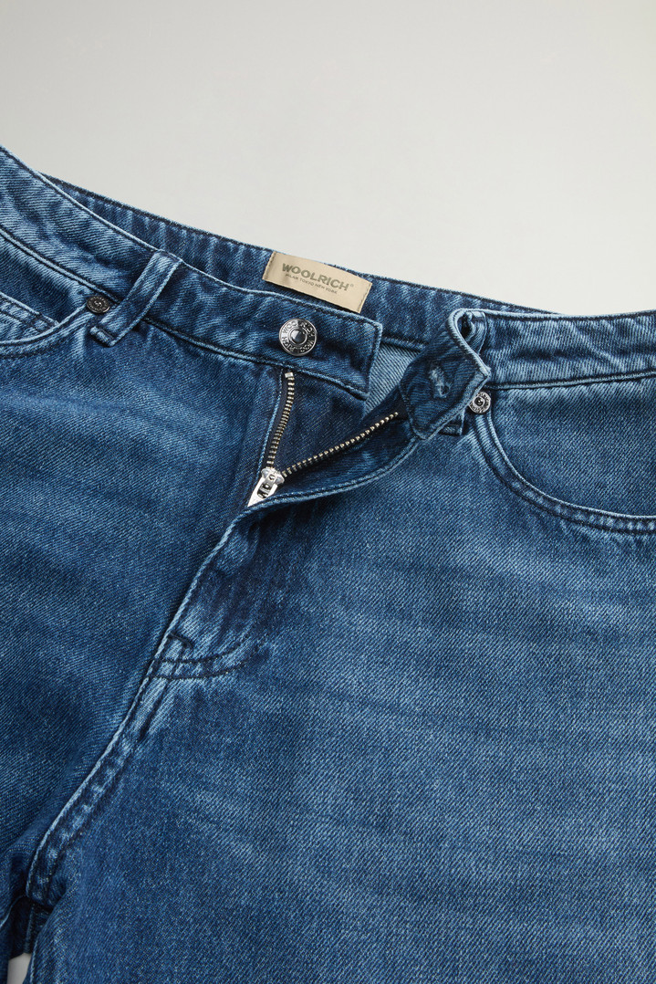 Pants in Pure Cotton Denim Blue photo 4 | Woolrich