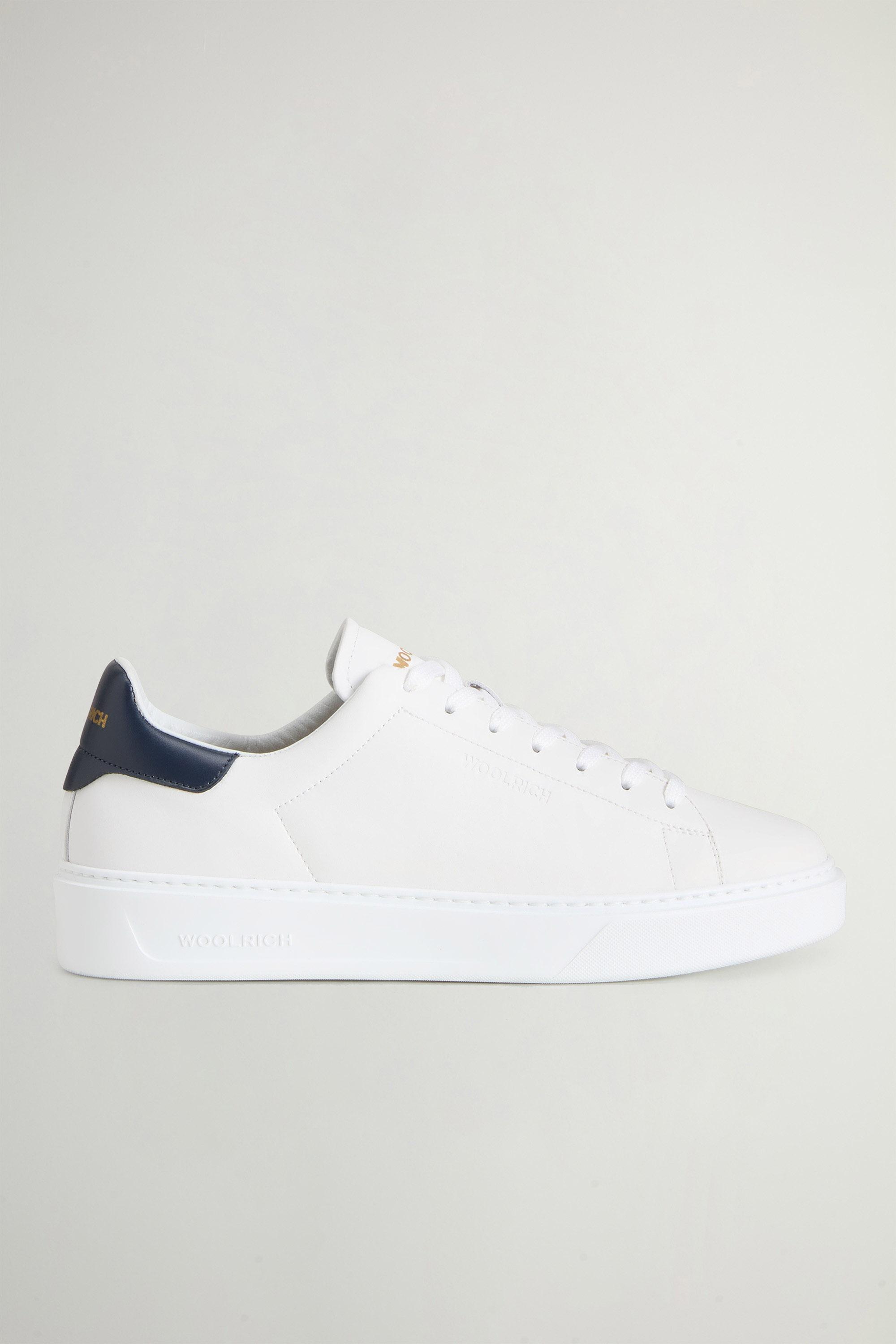 Classic Court Calfskin Sneakers White photo 1 | Woolrich