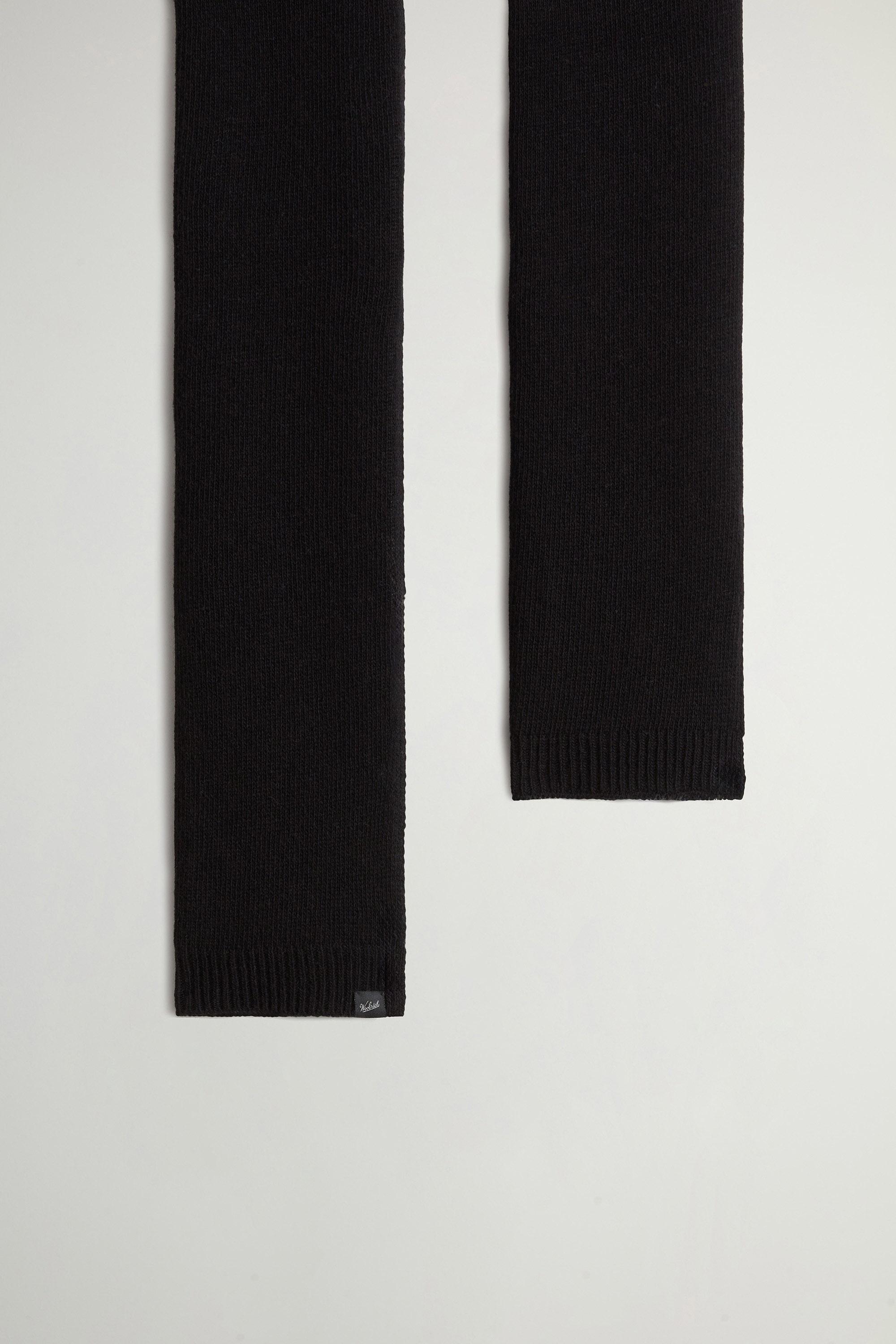 Scarf in Wool Blend Black photo 5 | Woolrich