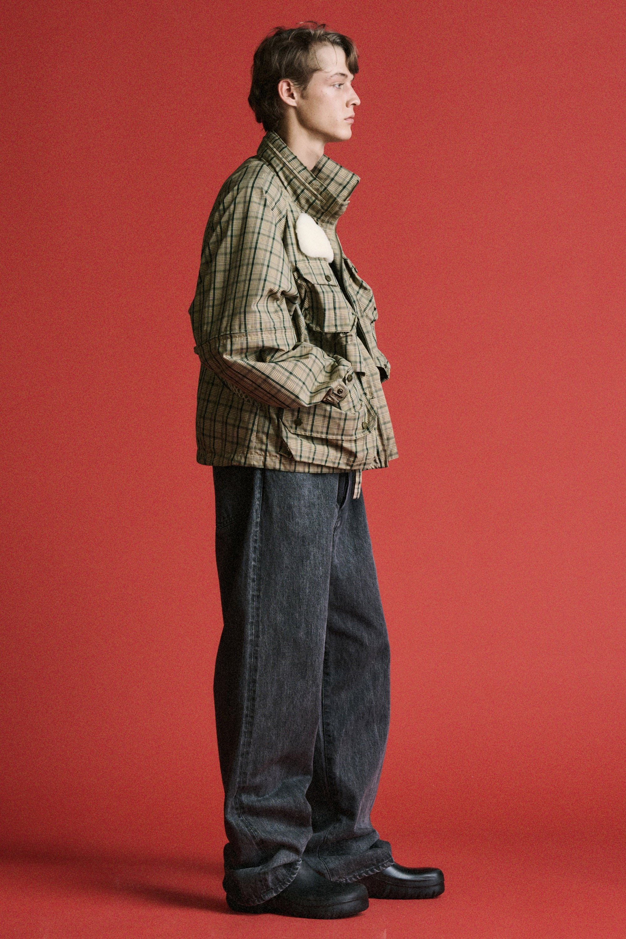 Five-Pocket Jeans in Pure Cotton Denim Gray photo 4 | Woolrich