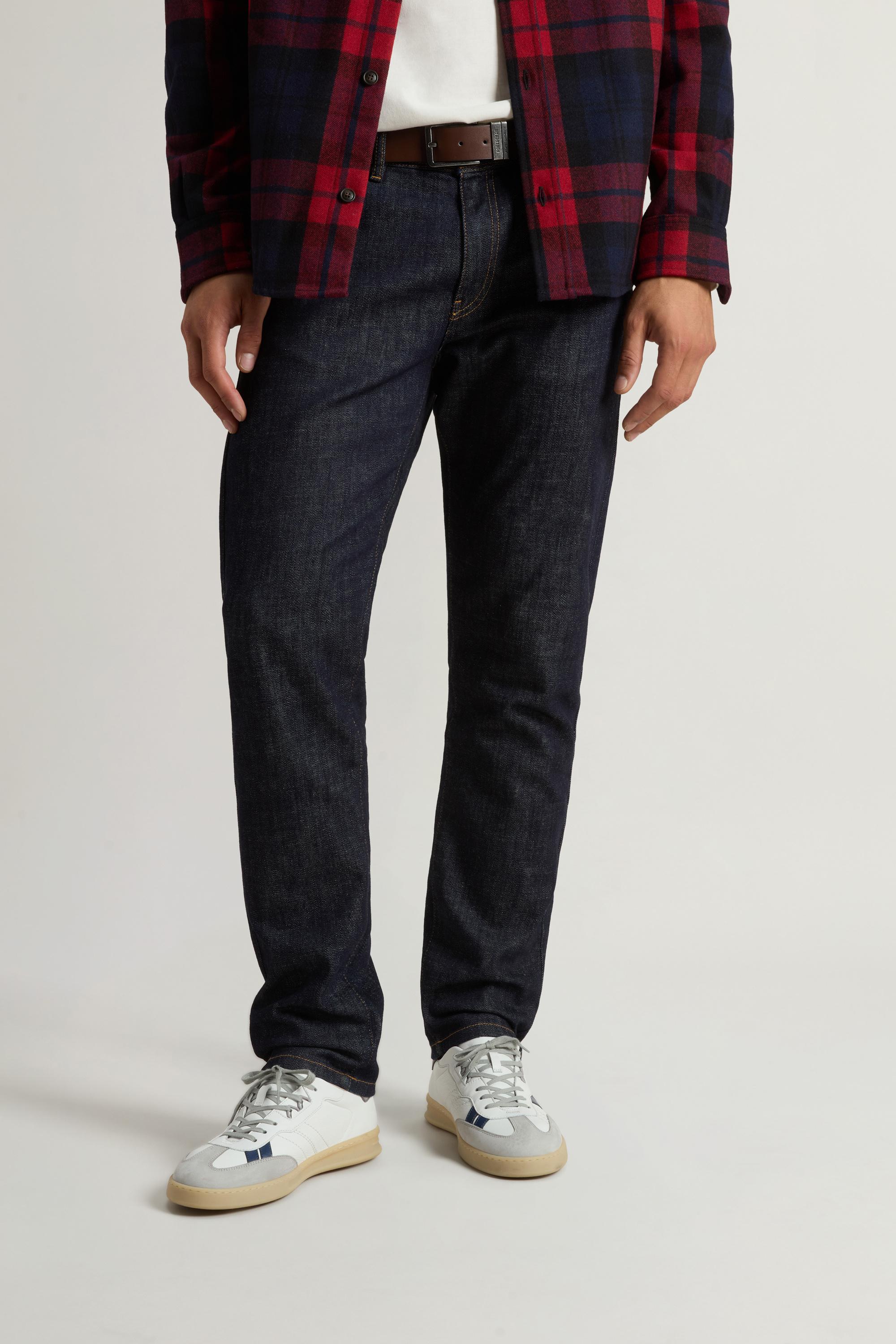 Doubleu Tennis Sneakers in Leather with Side Stripes White photo 6 | Woolrich