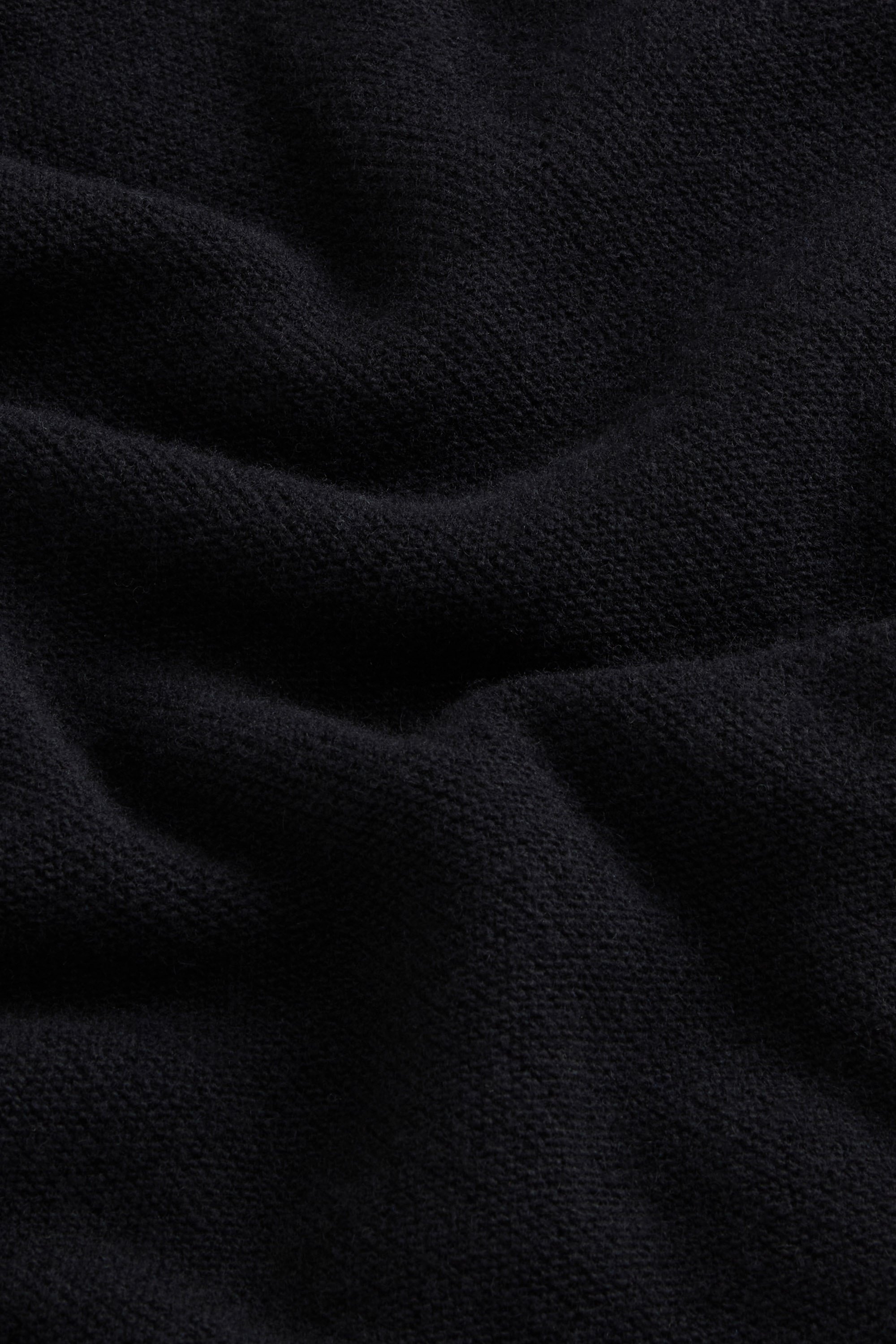 12GG WOOL CASHMERE V-NECK SWEATER Black photo 6 | Woolrich