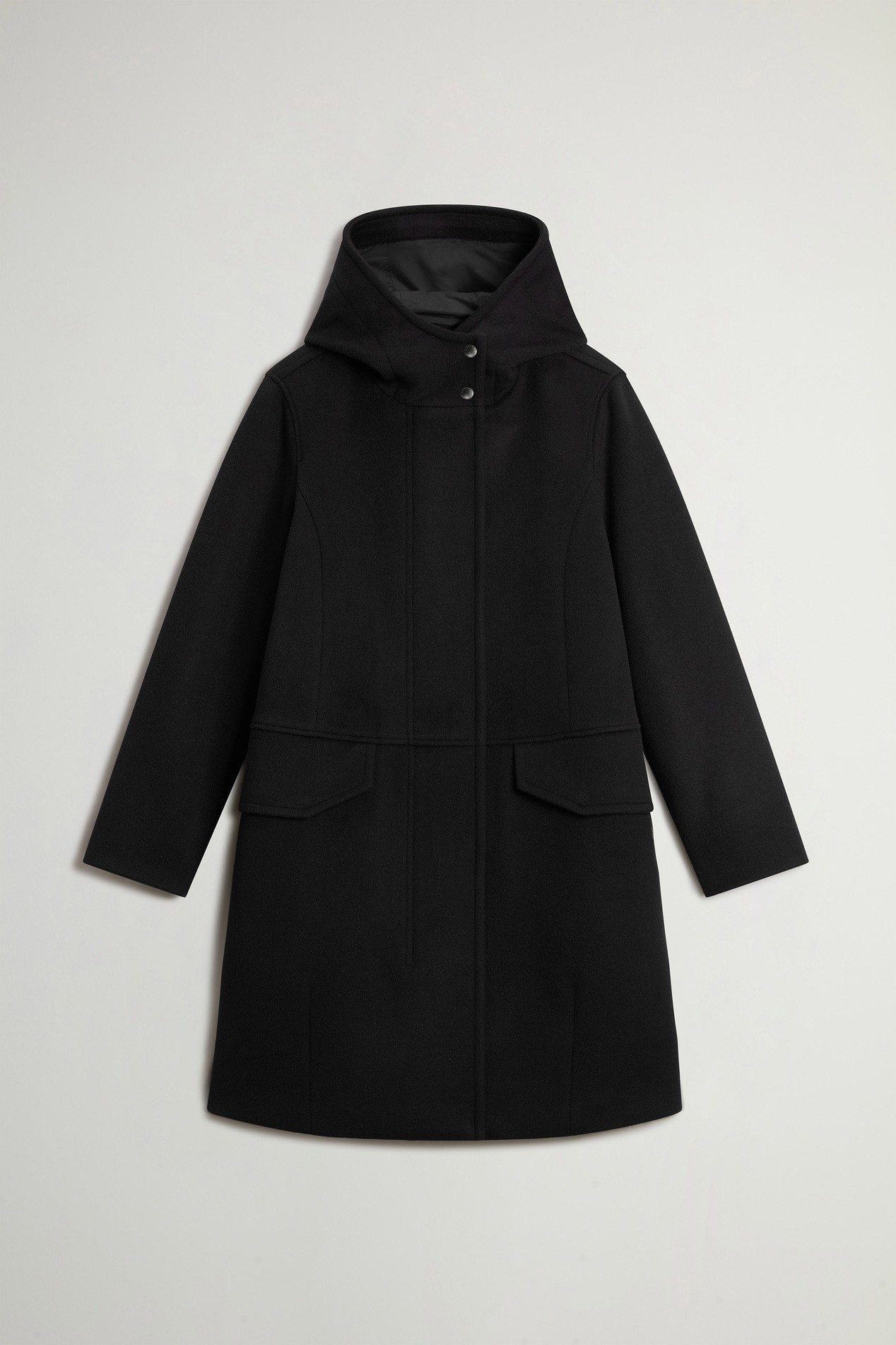 MELTON WOOL PARKA Schwarz photo 5 | Woolrich
