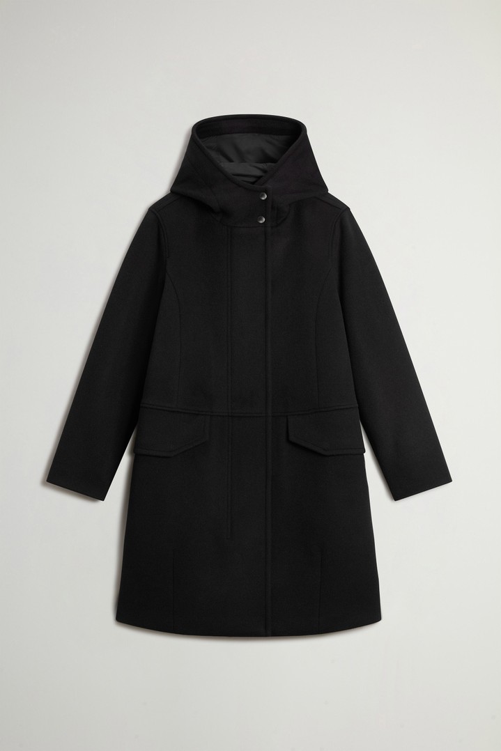 MELTON WOOL PARKA Schwarz photo 5 | Woolrich