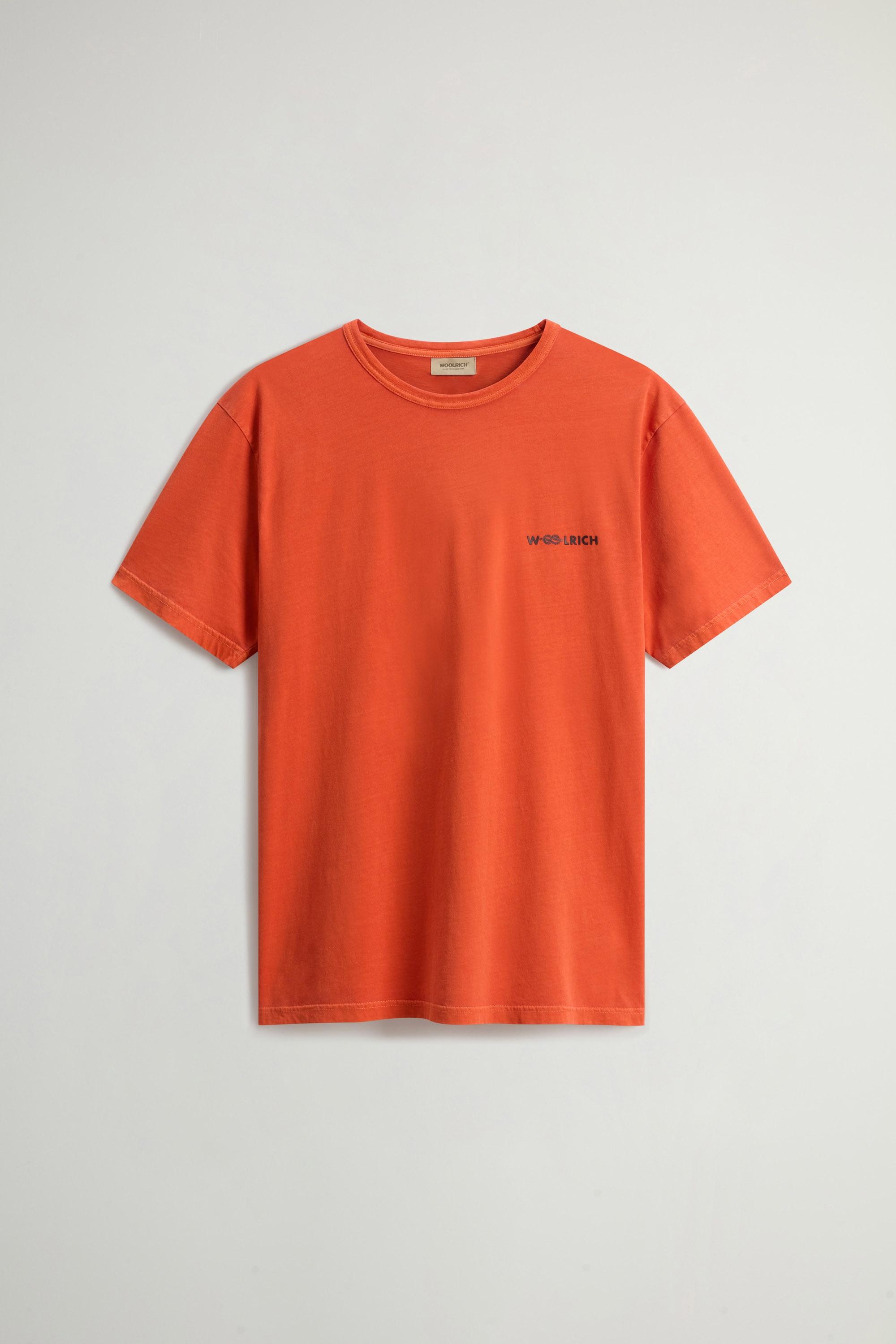 LIGHT GD GRAPHIC T-SHIRT Orange photo 5 | Woolrich