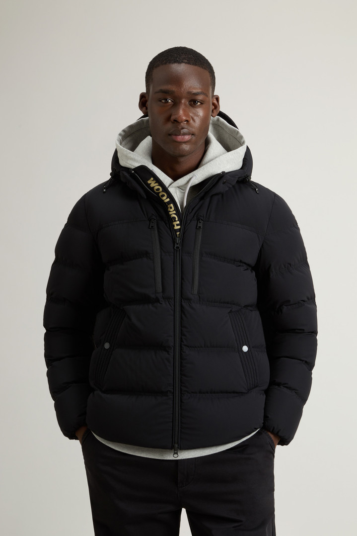 MATT STRETCH PUFFER JACKET Black photo 1 | Woolrich